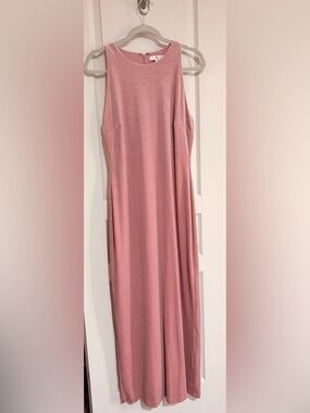 Banana Republic Dusty Rose Maxi Dress